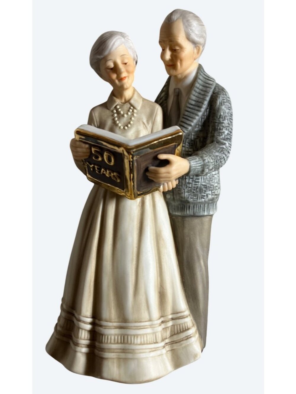 Enesco 1983 Treasured Memories Figurine Fifty Years Together Anniversary